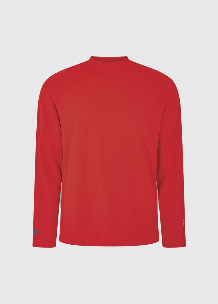 Ancona Ladies Long-Sleeved T- Shirt - Red
