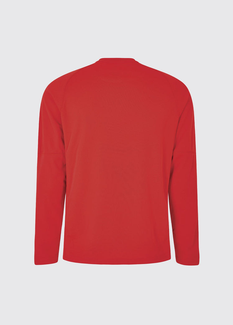 Ancona Ladies Long-Sleeved T- Shirt - Red