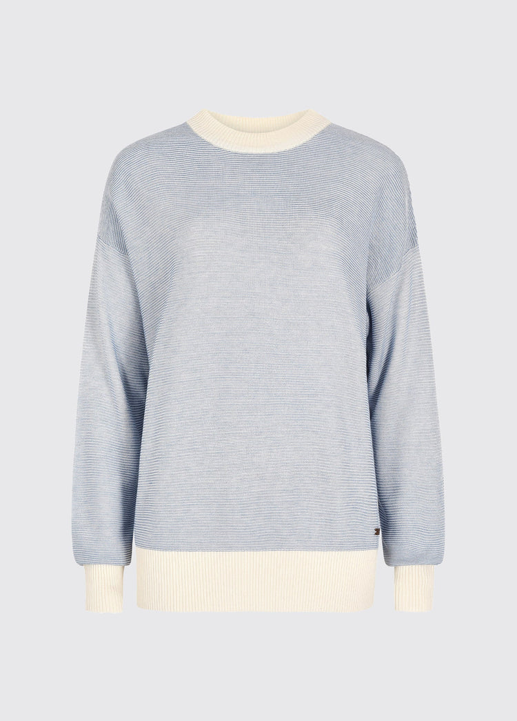 Carrick Women’s Bamboo Blend Sweater - Dusty Blue