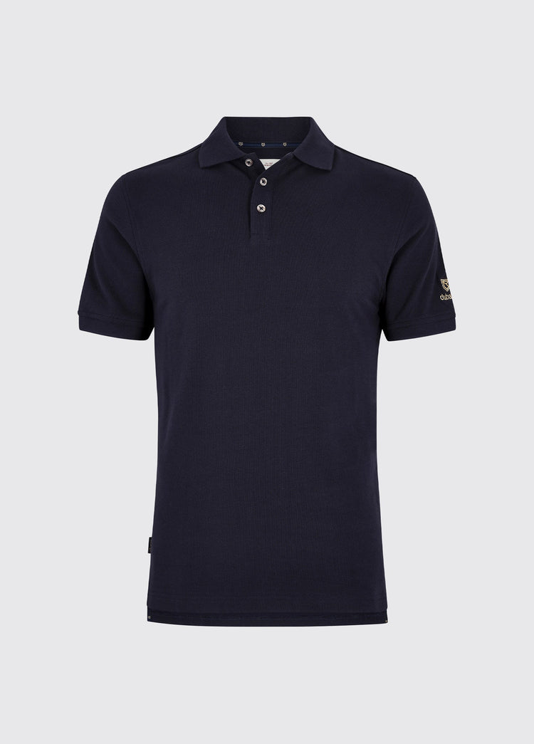 Jennings Men’s cotton pique polo- Navy