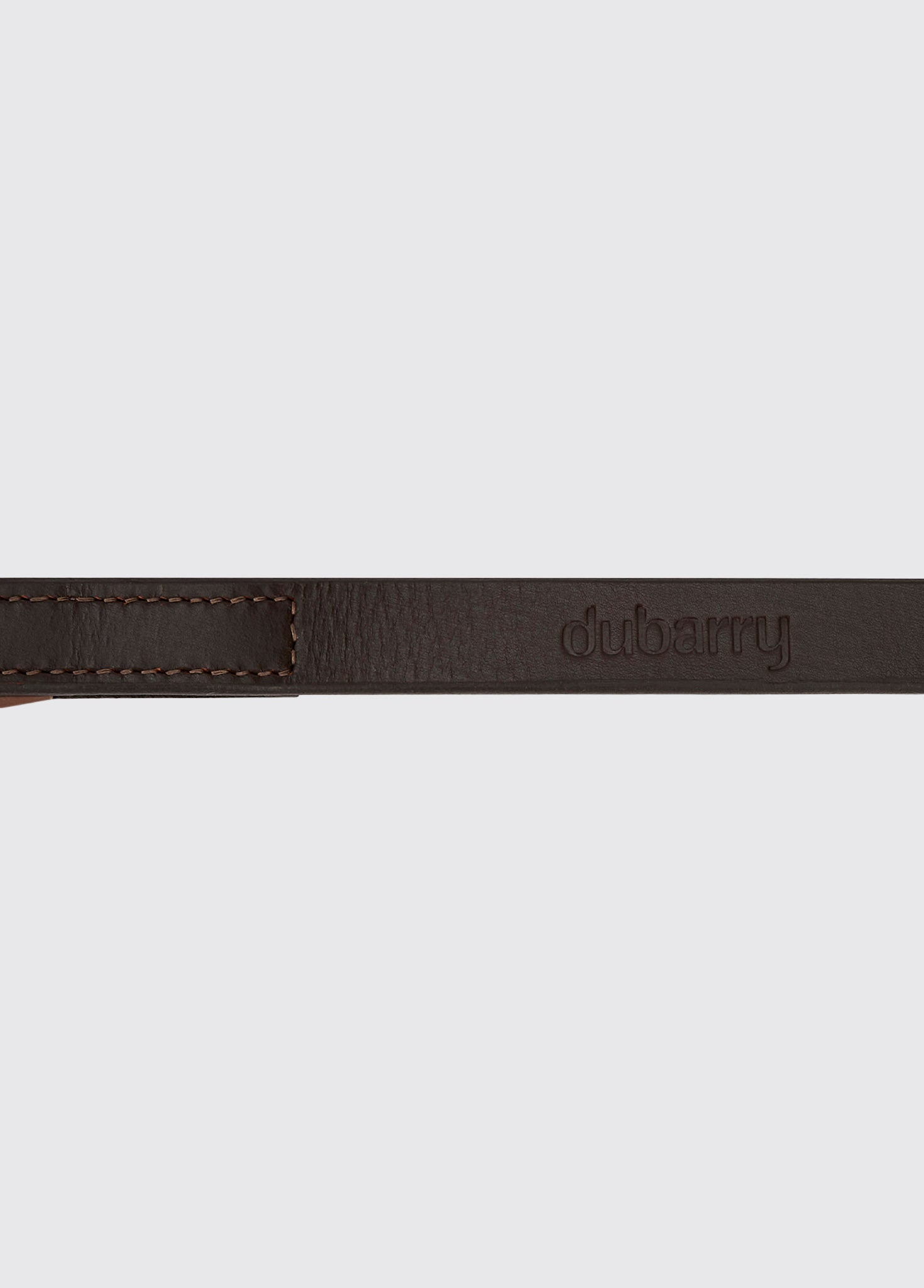 Ranger Leather clipped lead - Mahogany