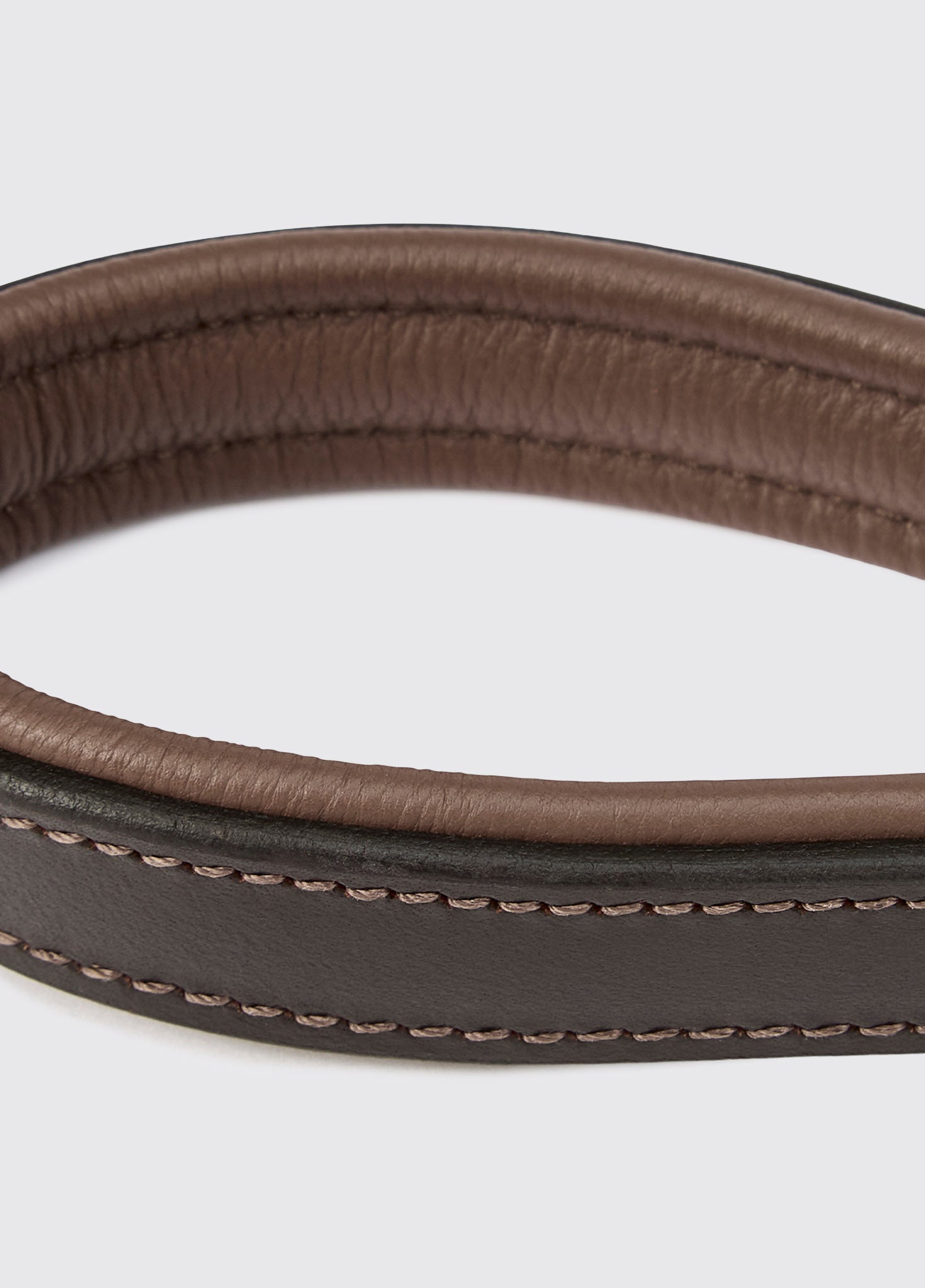 Ranger Leather clipped lead - Mahogany