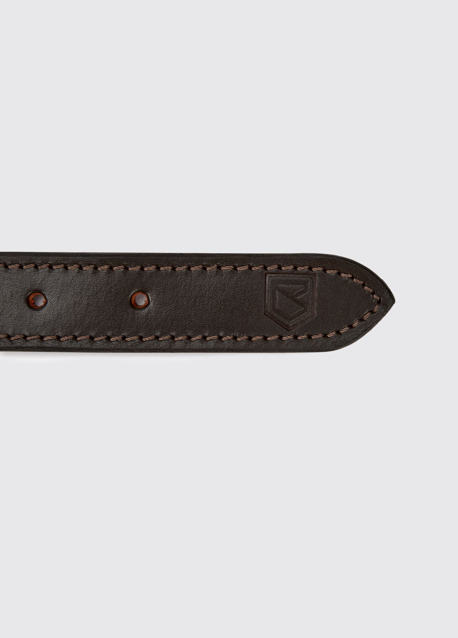 Axel Leather dog collar - Mahogany