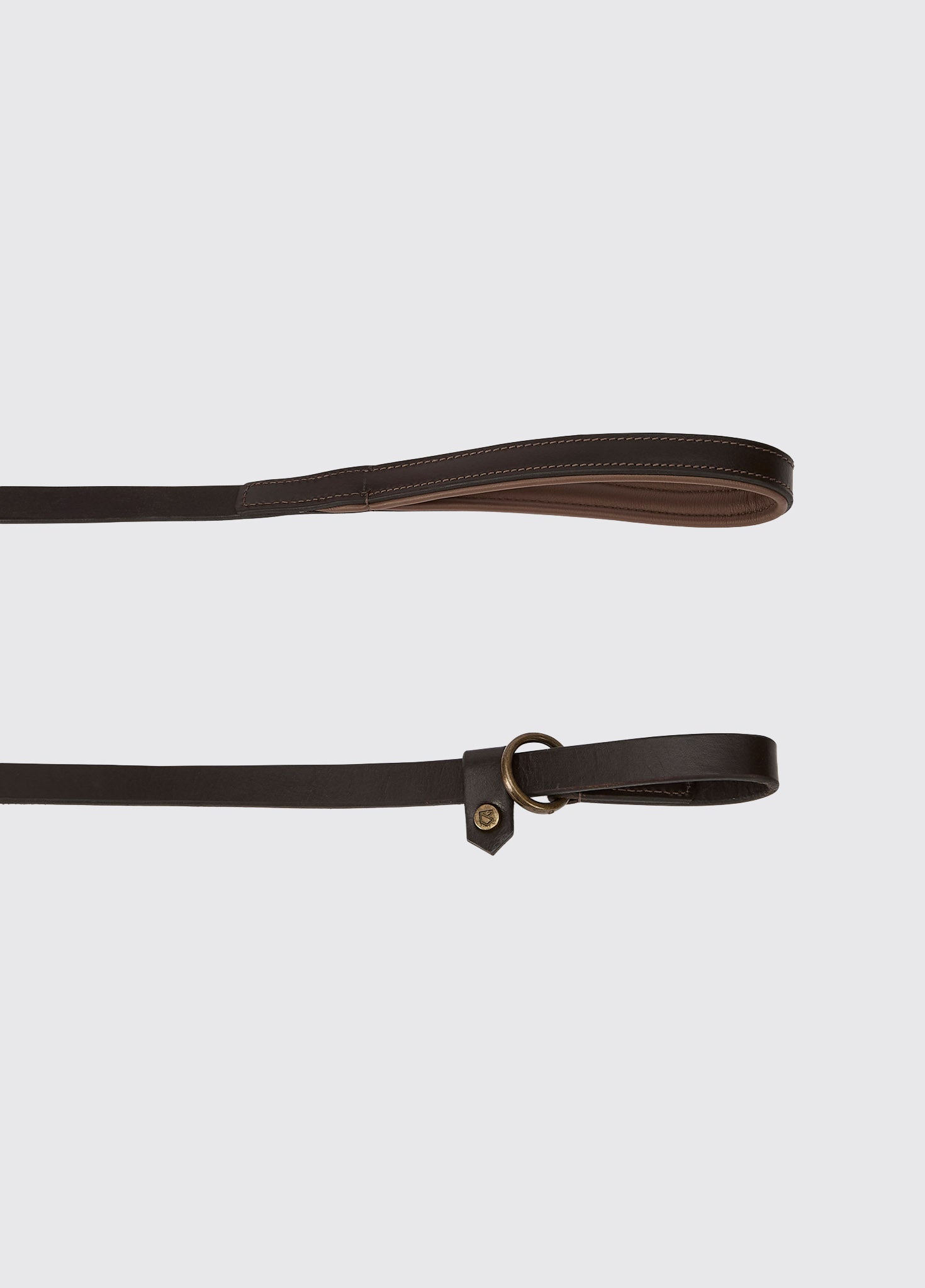 Riley Leather slip lead - Mahogany