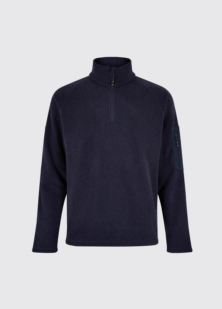 Monaco Womens Quarter-zip Fleece - Navy