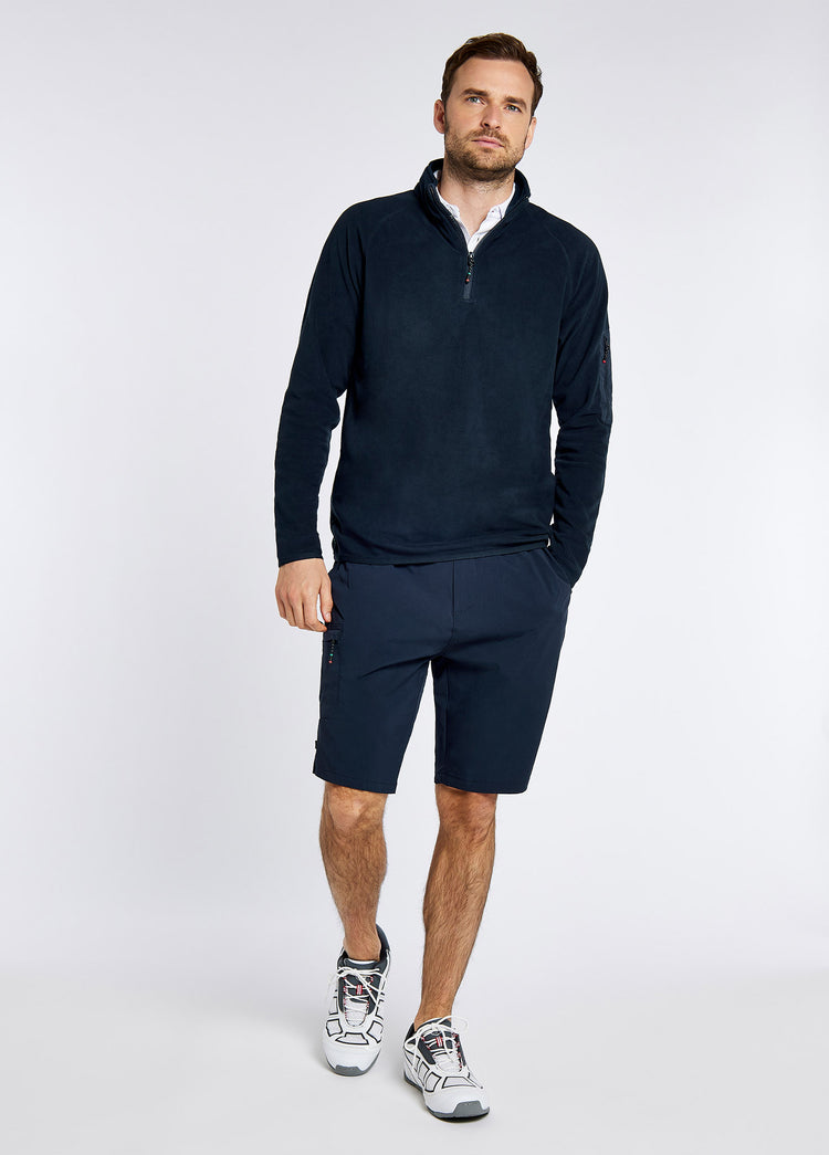 Valencia Men's Quarter-zip Fleece - Navy