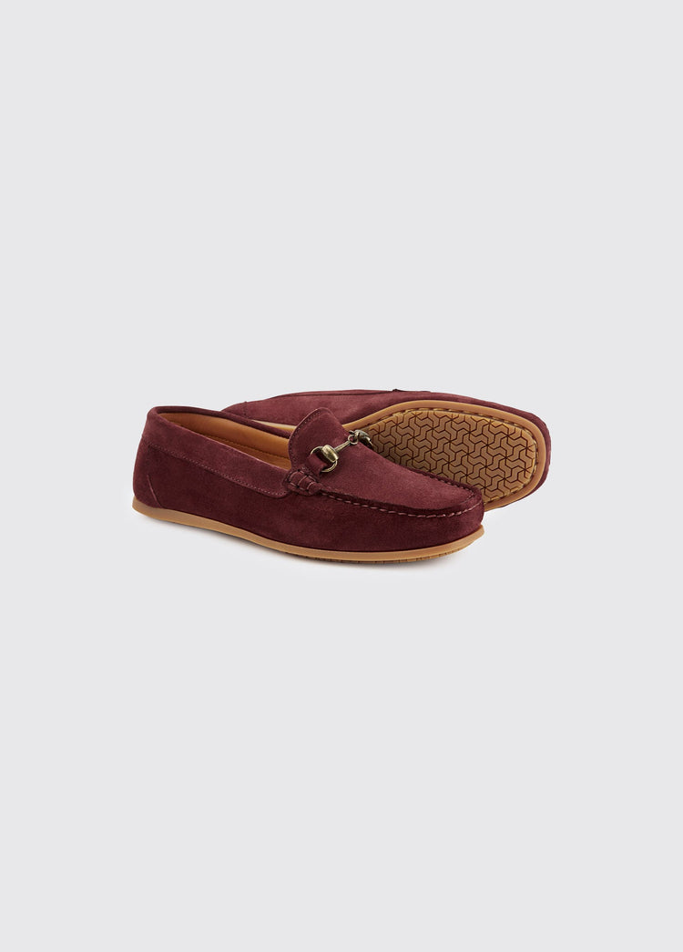 Tasmania Women’s slip-on loafer - Ox Blood