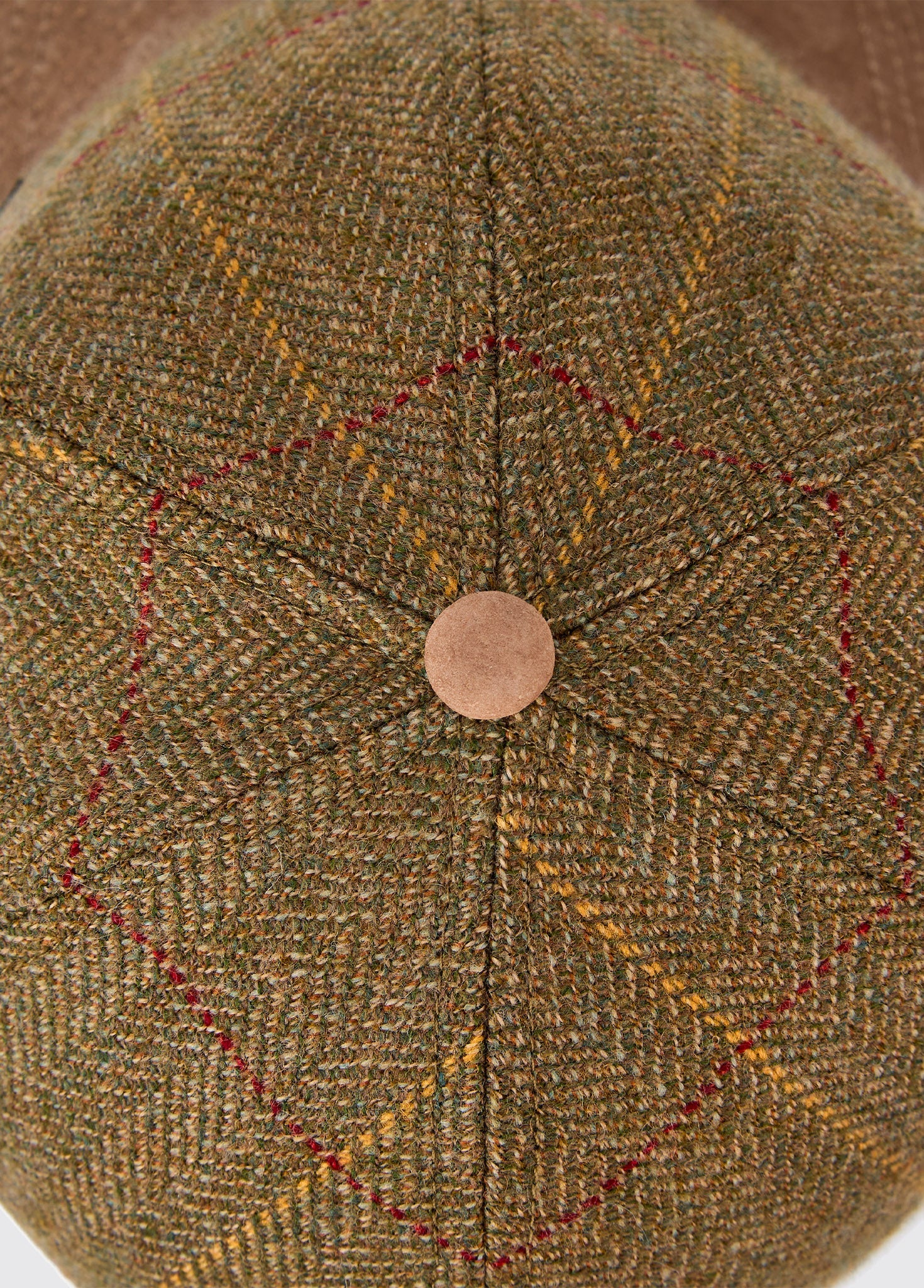 Dowd Mens Tweed Cap - Elm