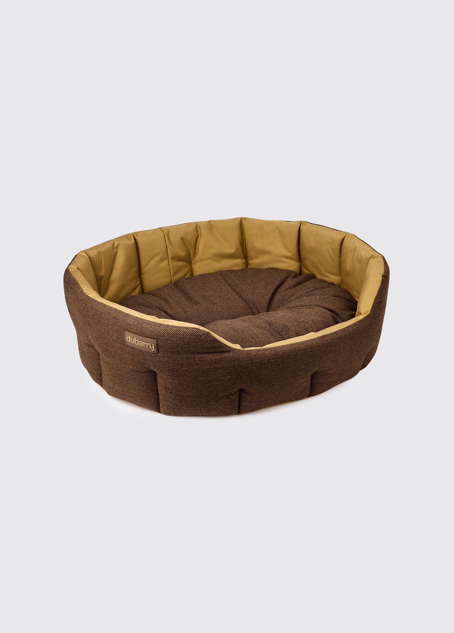 BUSTER Tweed dog bed - Mocha