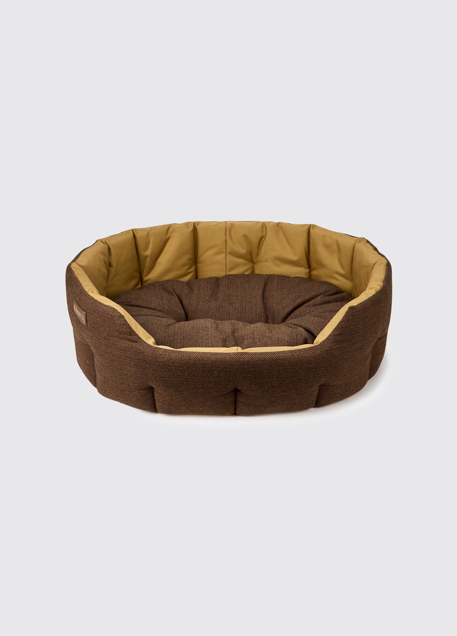 BUSTER Tweed dog bed - Mocha
