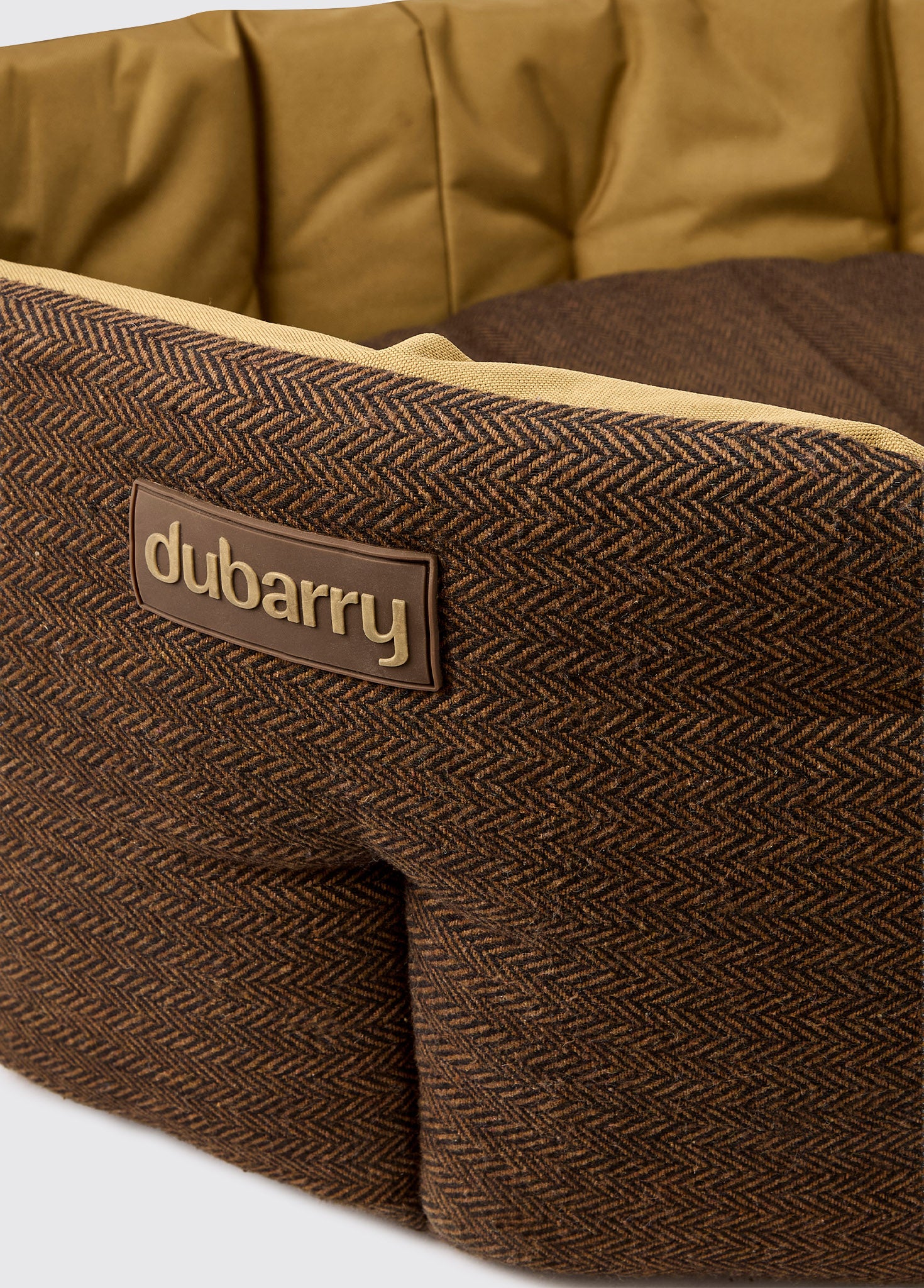 BUSTER Tweed dog bed - Mocha