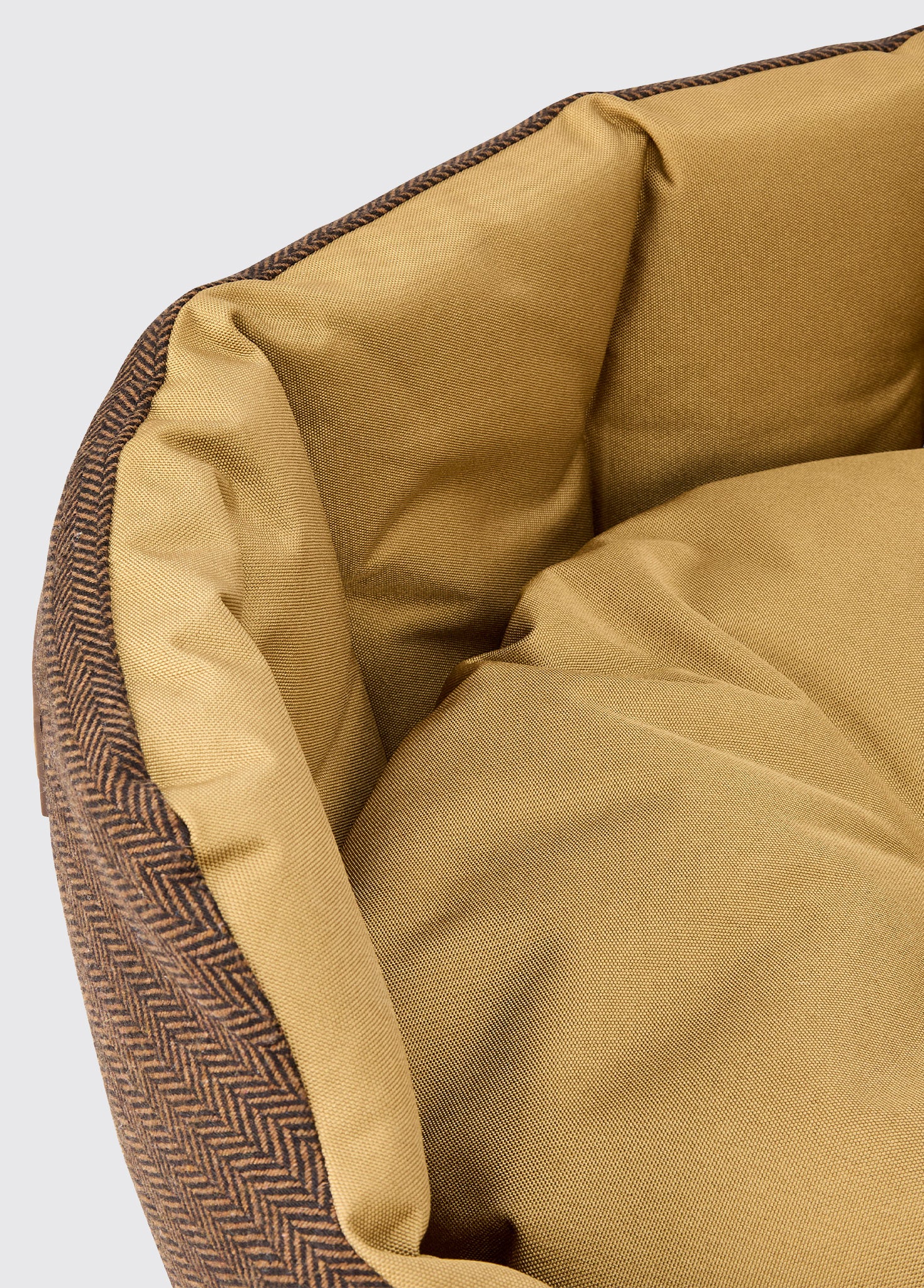 BUSTER Tweed dog bed - Mocha