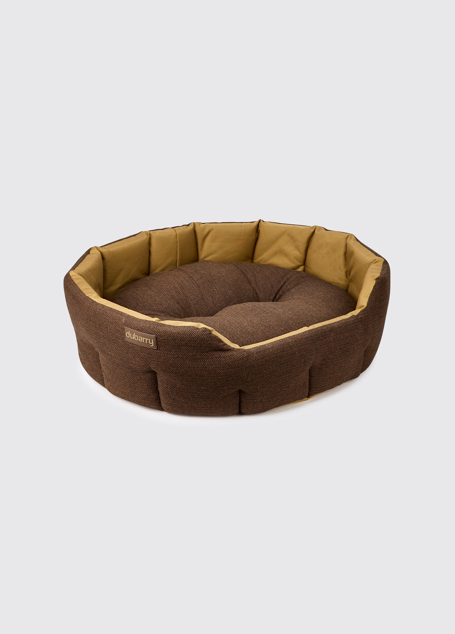 BUSTER Tweed dog bed - Mocha