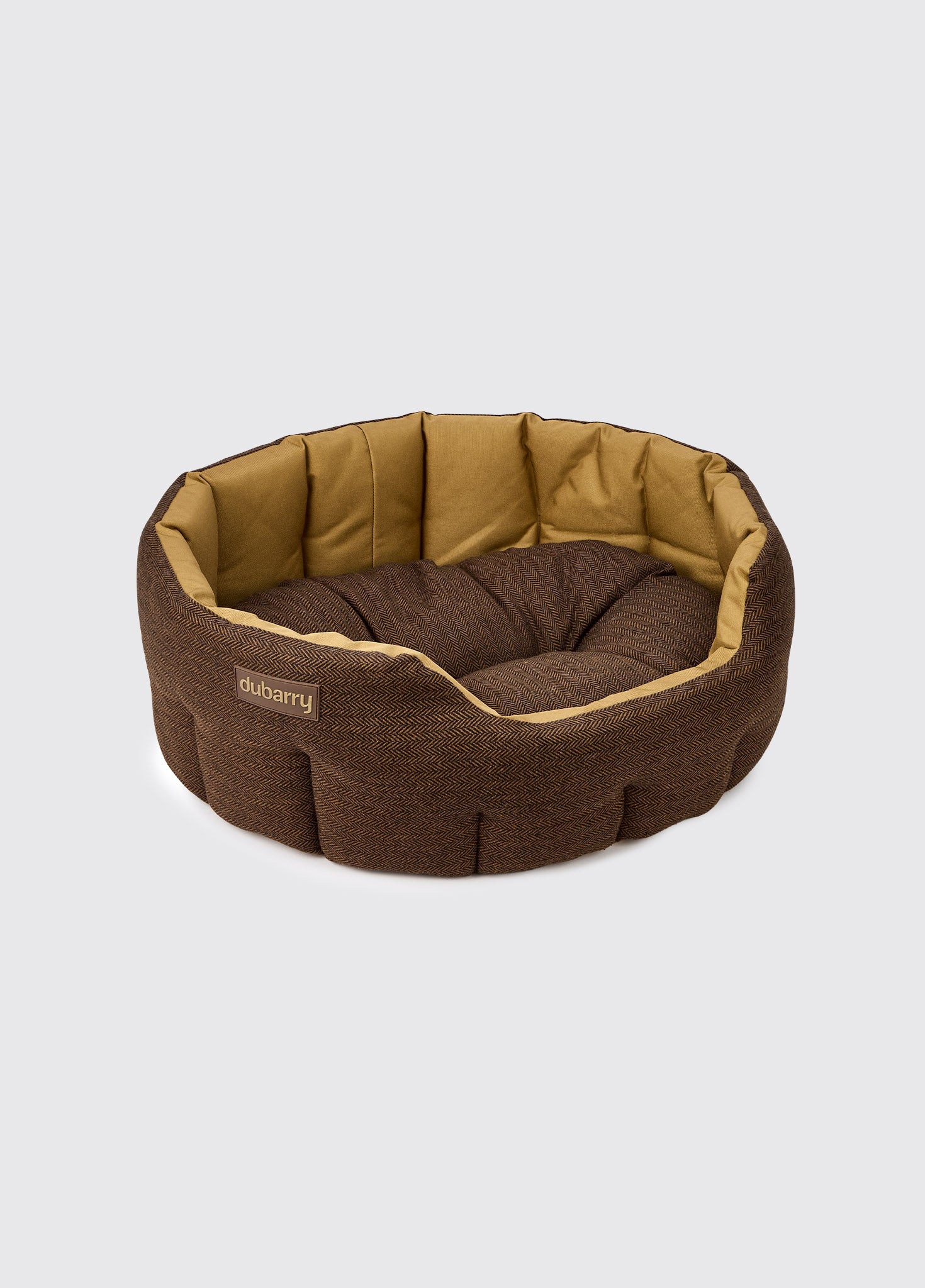 BUSTER Tweed dog bed - Mocha