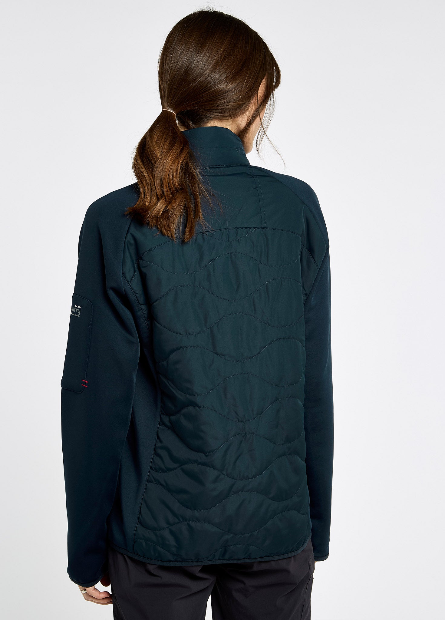 Atlantica Womens Hybrid Jacket - Navy