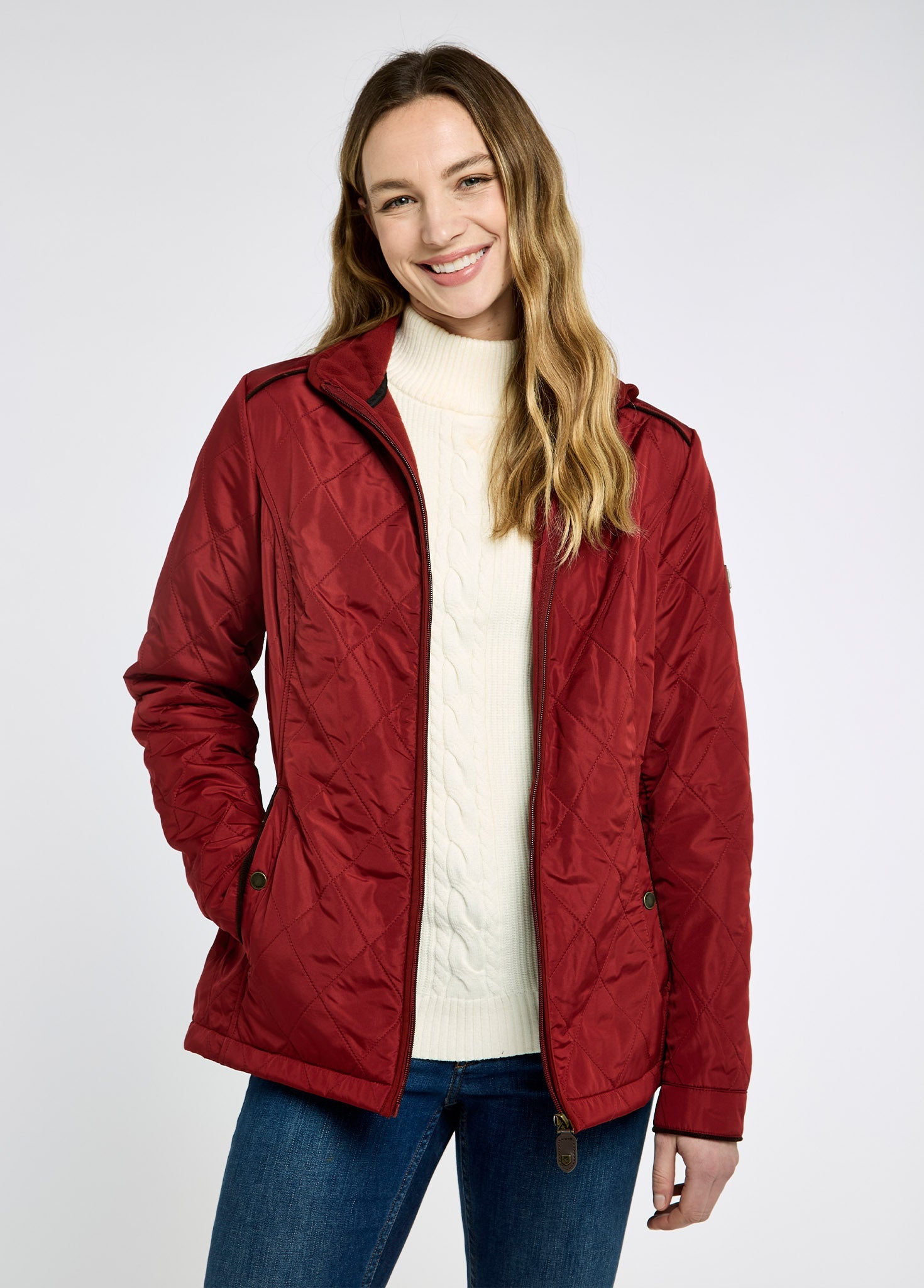 Glenfarne Quilted Jacket - Red Pepper