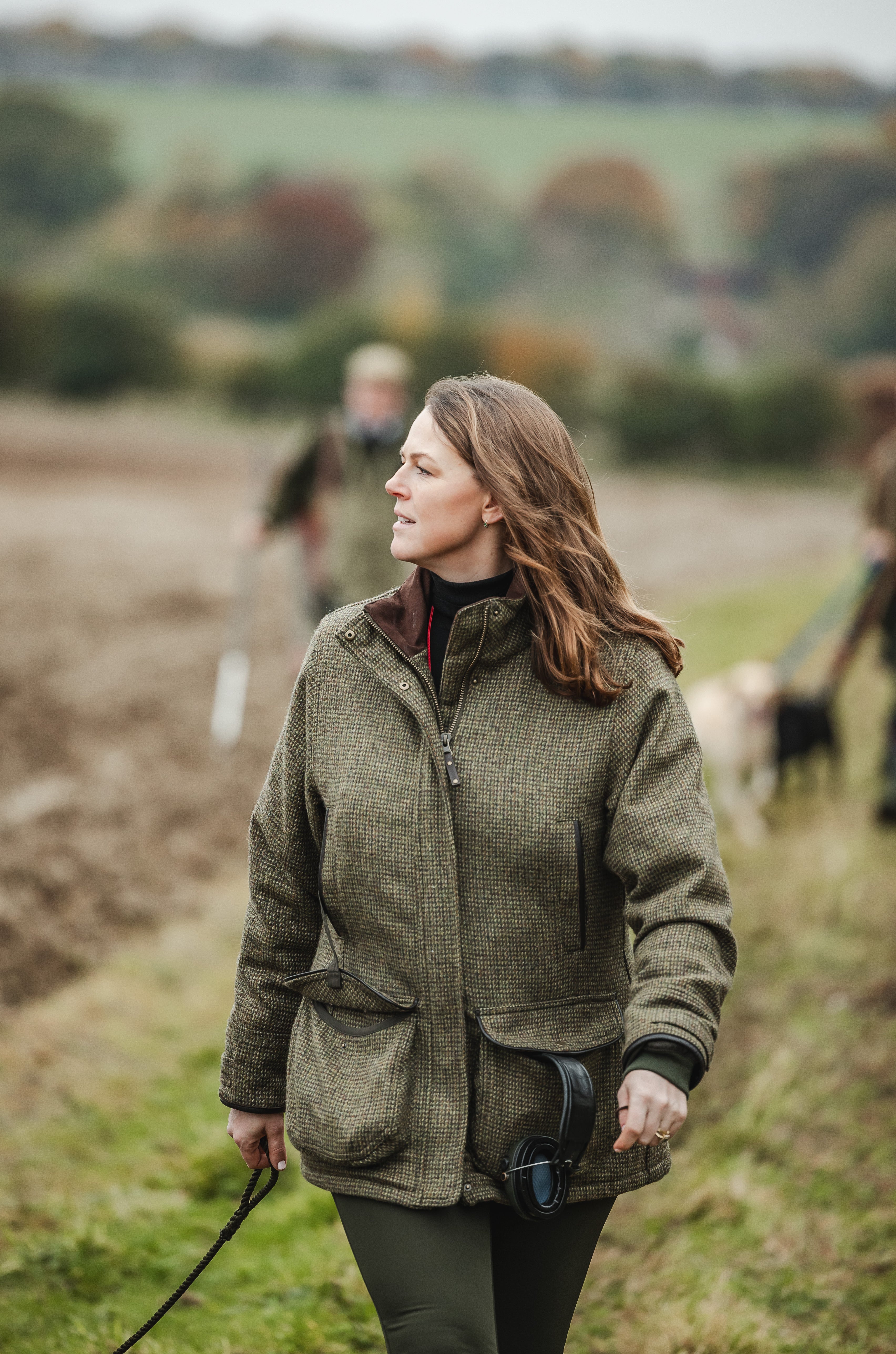 Ballinturbet Tweed Field Coat - Cedar