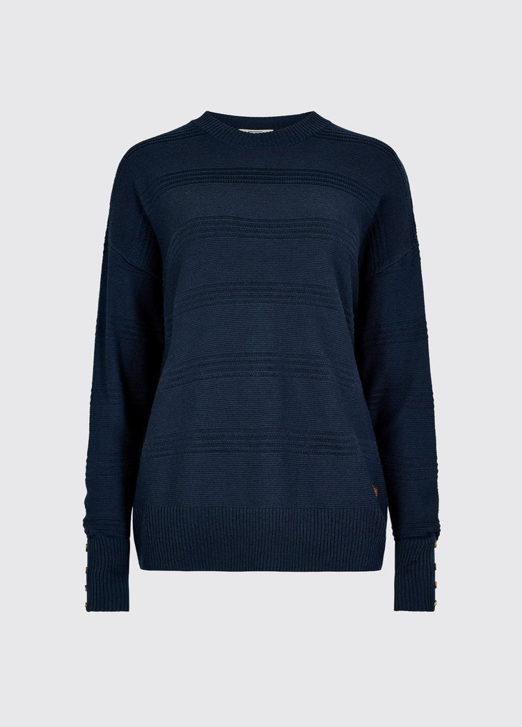 Ashfield Women’s bamboo blend sweater - Navy