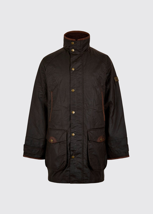 Ballylee Men’s wax cotton jacket - Java