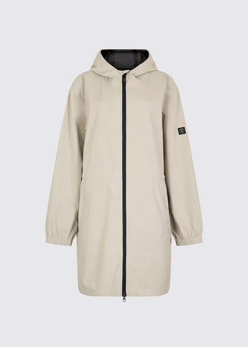 Brookside Women’s Hooded Rain Mac - Bone
