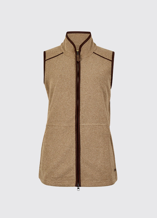 Carbury Women's Fleece Gilet - Elk