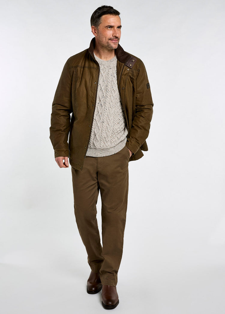 Carrickfergus Waxed Jacket - Beech