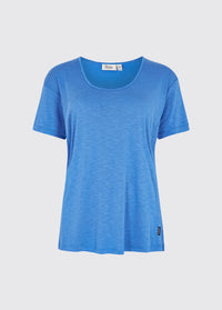 Clancy Ladies Modal Tee - Greek Blue