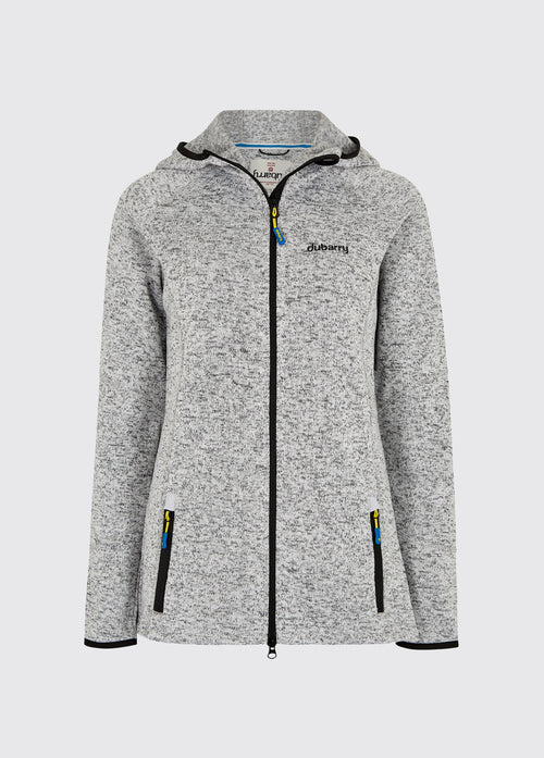 Cliffoney Ladies Fleece Jacket - Grey Marl