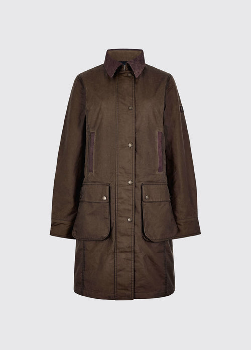 Clifford Women’s wax cotton jacket  - Olive
