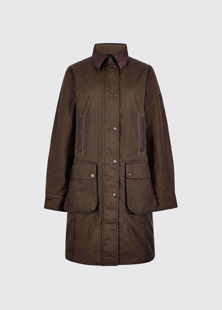 Clifford Women’s wax cotton jacket  - Olive