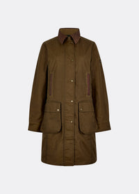 Clifford Women’s wax cotton jacket  - Beech