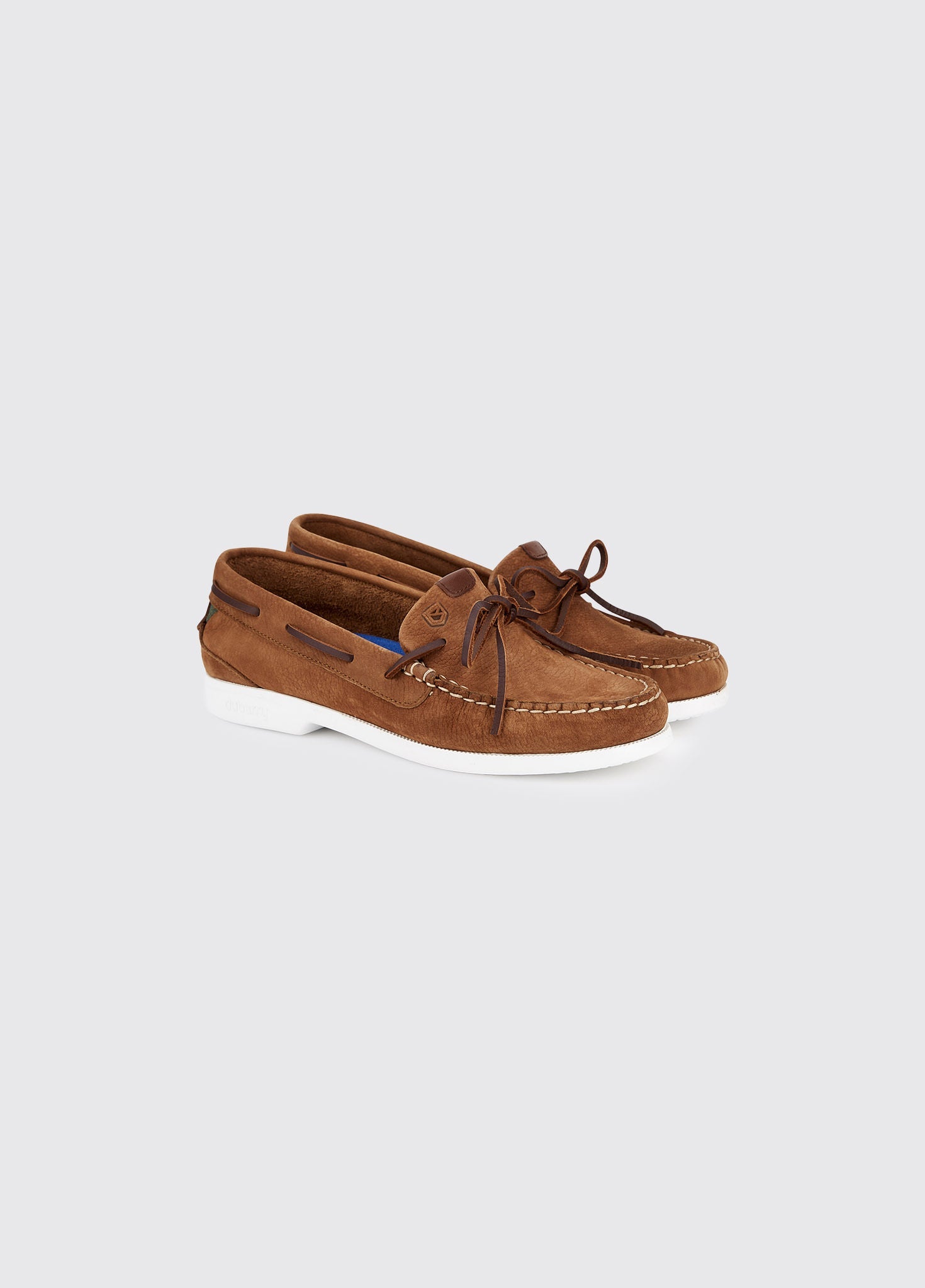 Coral Women's dubarrylite™ slip-on Deck shoe - Chestnut