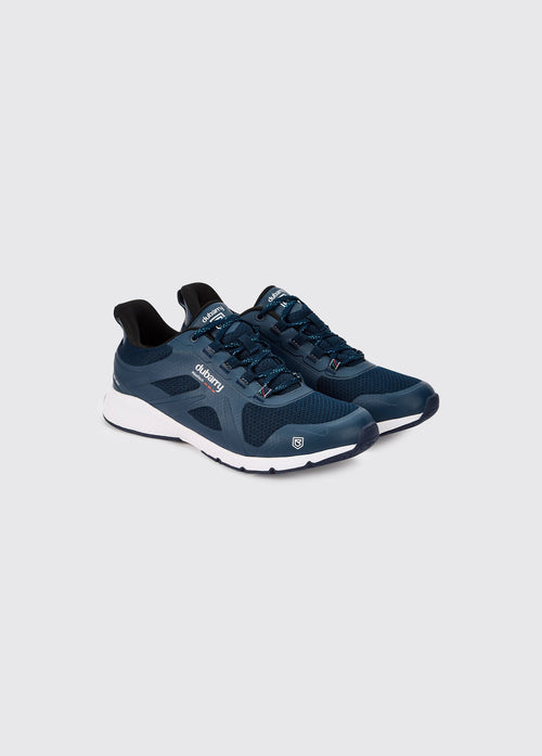 Cowes Men's waterproof trainer - Navy