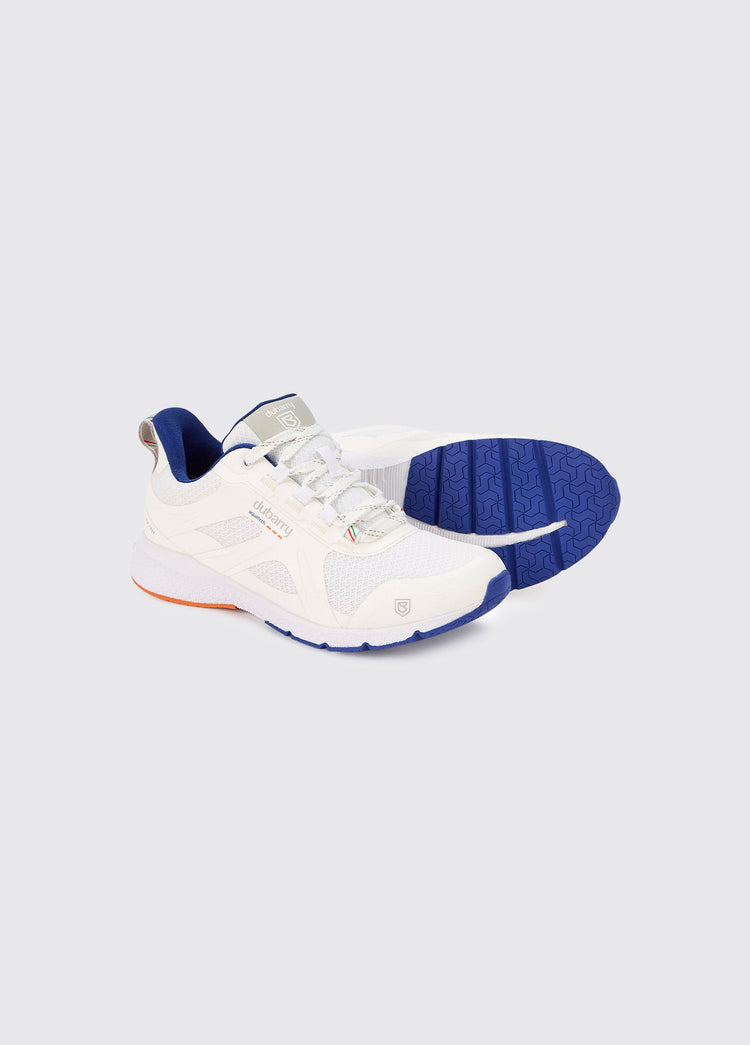 Cowes Women's waterproof trainer - White