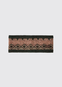 Drumroe Knitted headband - Olive Multi