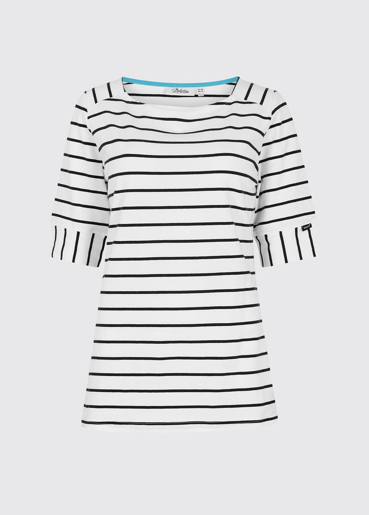 Flanagan Stripe Top - White