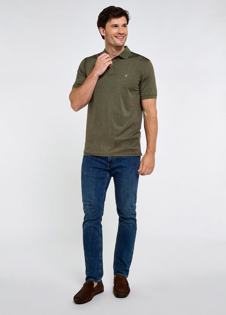 Forde Men’s activewear polo - Olive