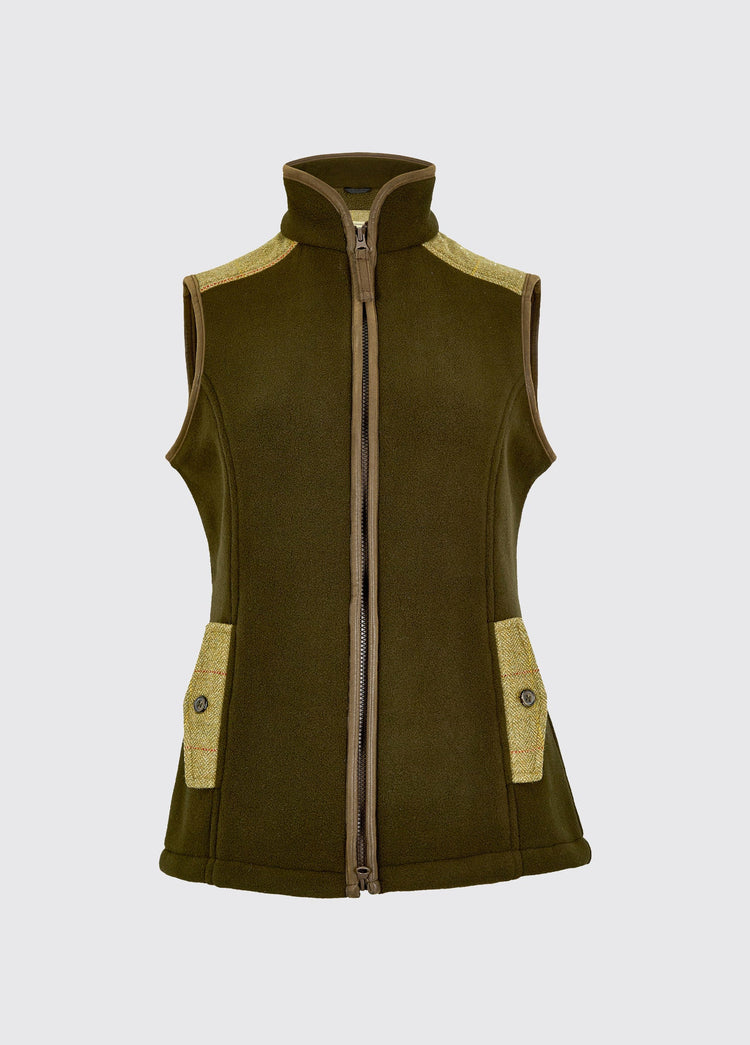 Foxhall Women’s fleece gilet - Olive