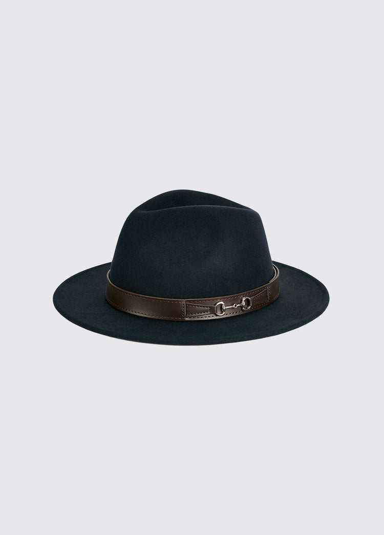 Hawswood Felt Fedora hat - Navy