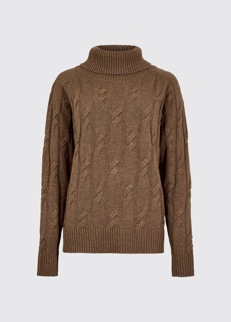 Hennessy Women’s roll neck sweater - Elk