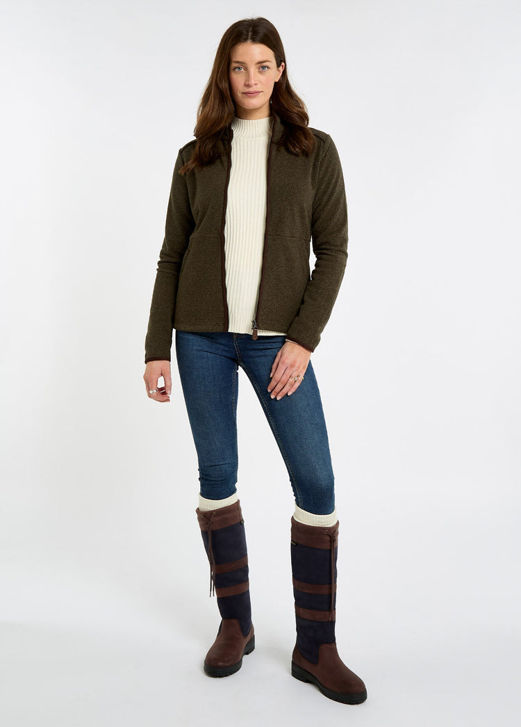 Kilberry Women's Fleece Jacket - Olive