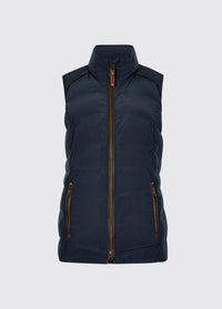 Kilcarey Women’s quilted gilet - Navy