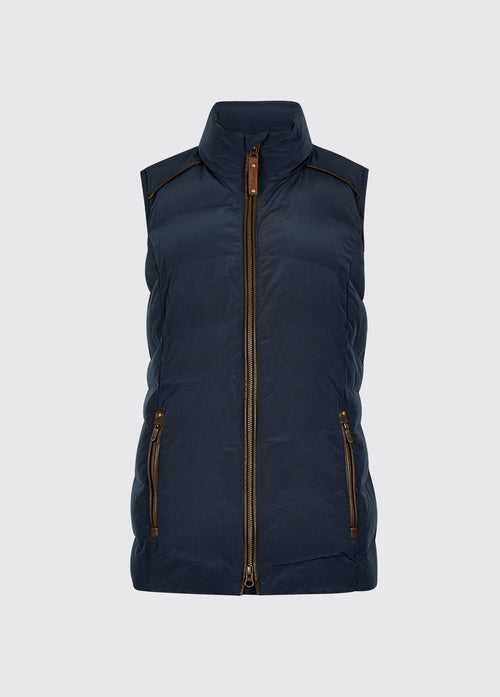 Kilcarey Women’s quilted gilet - Navy