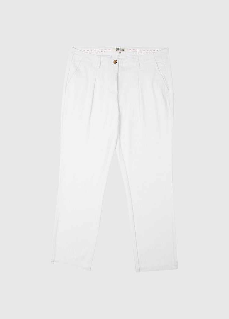 Reed Capri Trousers - White