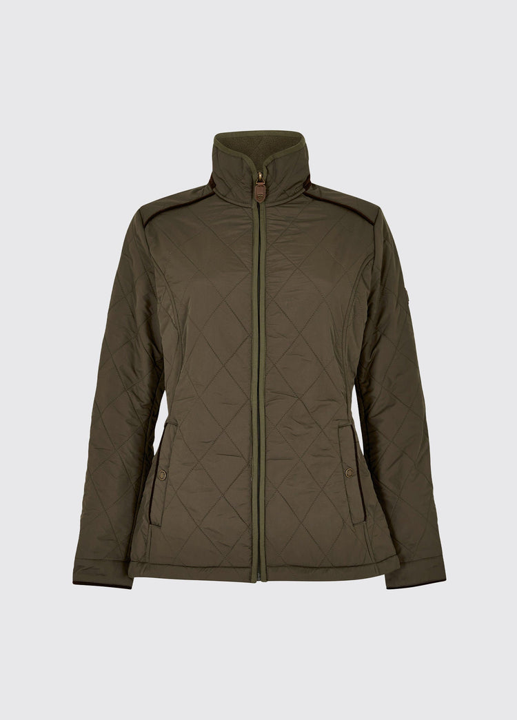 Glenfarne Women’s Quilted Jacket - Olive