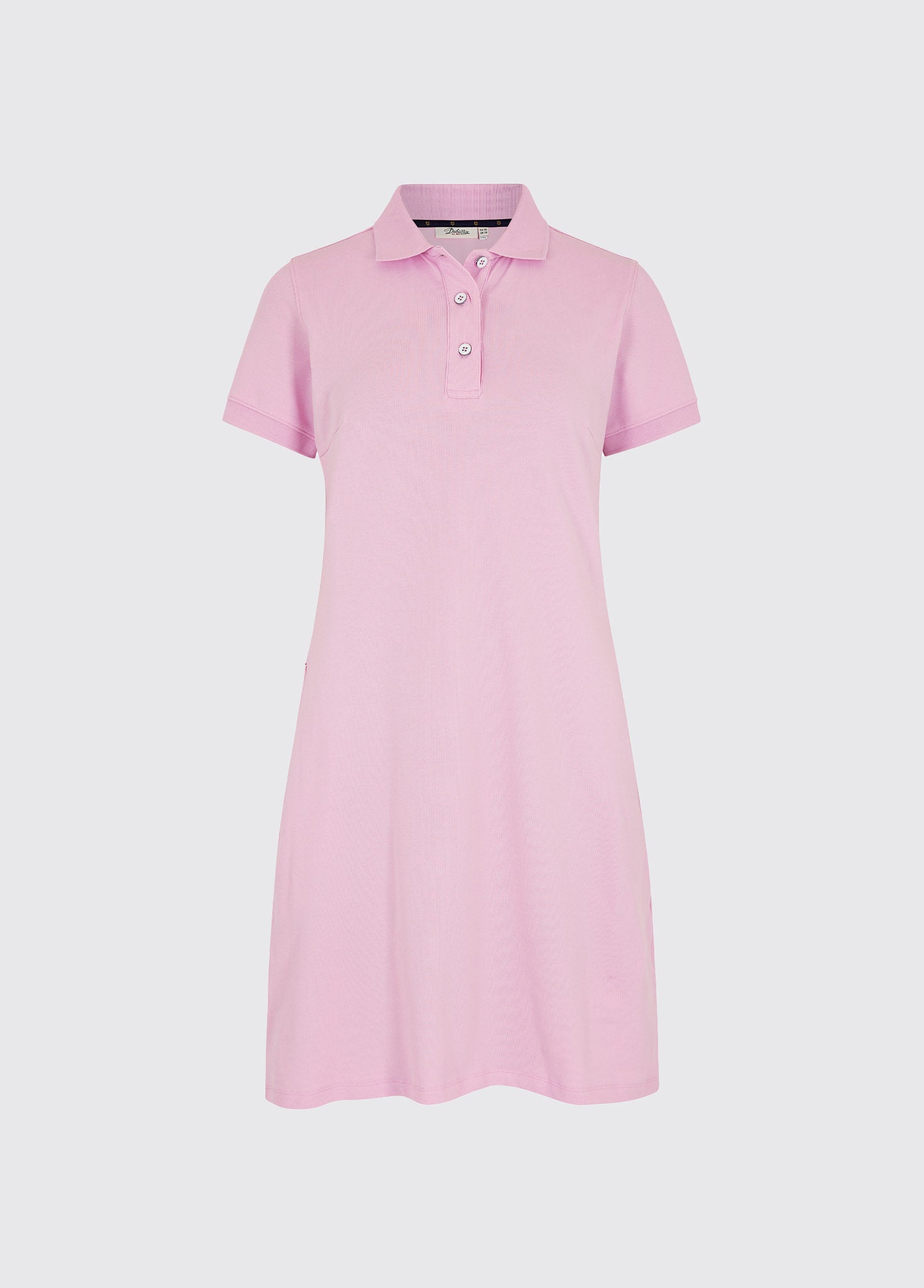 Pink polo shirt dress online