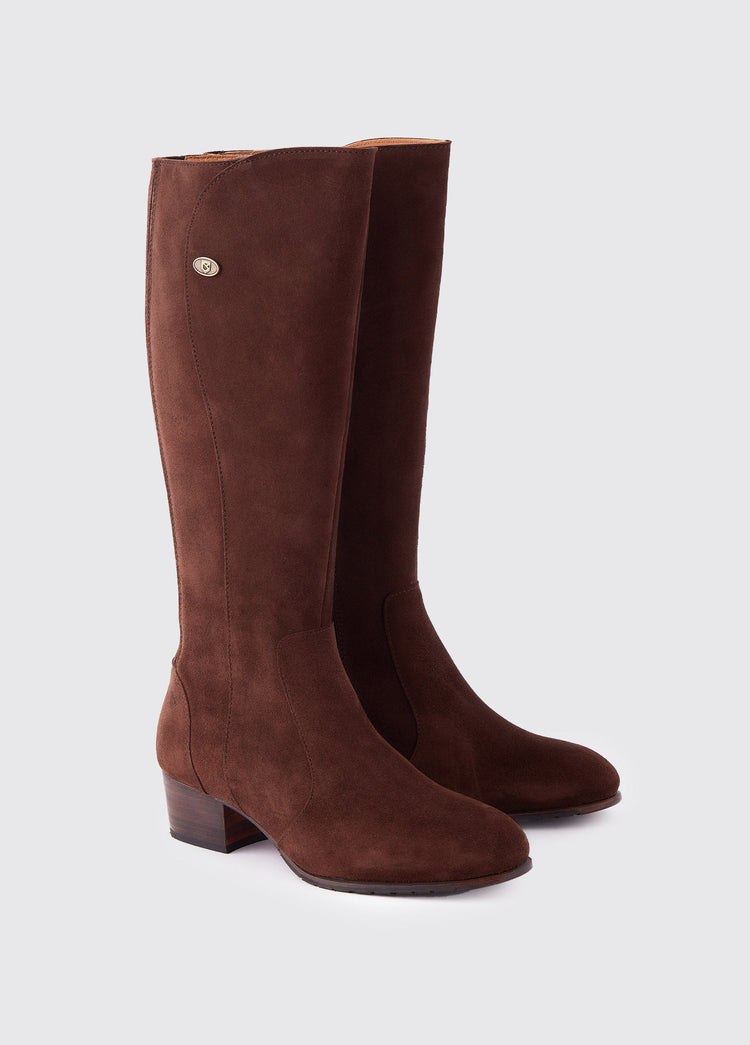 Downpatrick Knee High Boot - Cigar