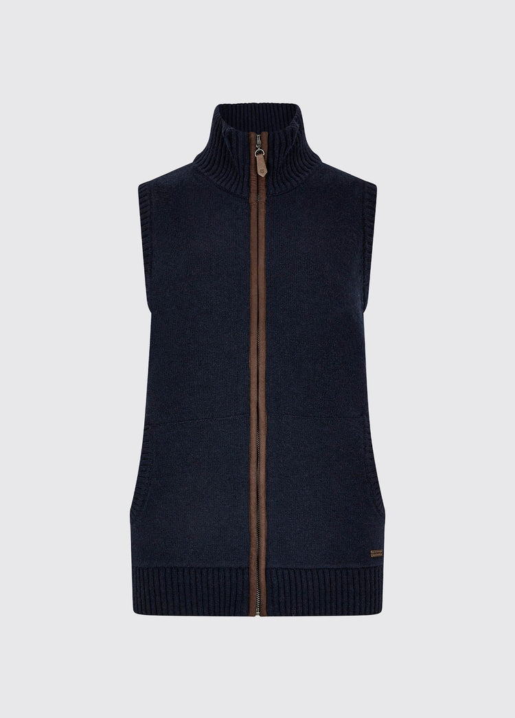 Sheedy Knit Bodywarmer - Navy