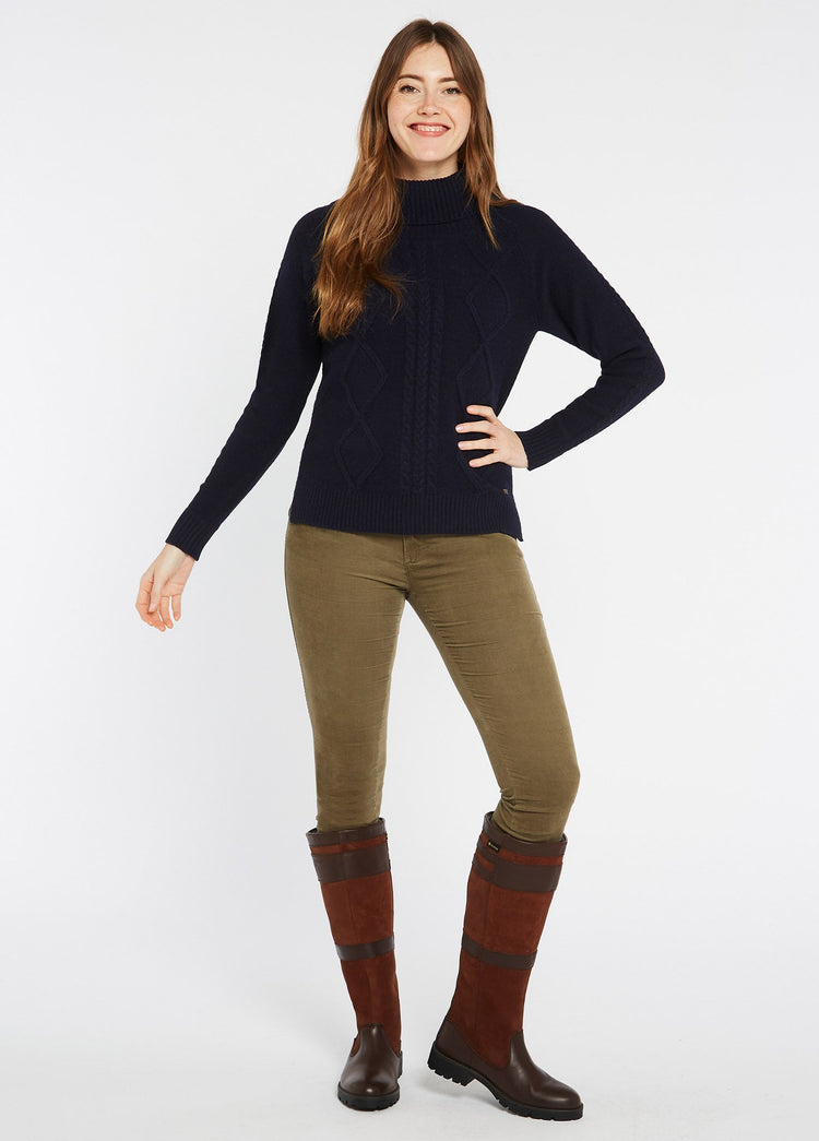 Kirkwood Women’s Chunky Sweater - Navy