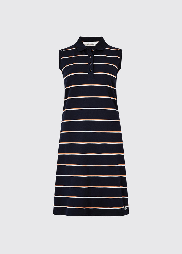 Pebbles Polo Dress - Navy